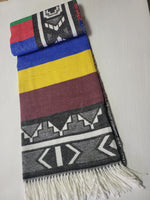 Ndebele throw - Art mix